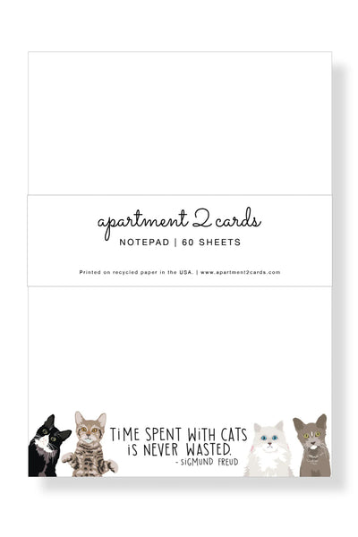 notepad freud cats
