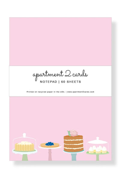 notepad bakery cakes