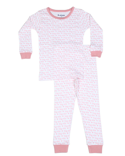 kids pj set big sis