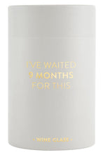 Load image into Gallery viewer, wine glass 9 months
