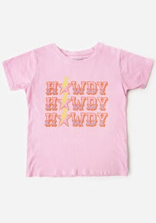 girls howdy tee