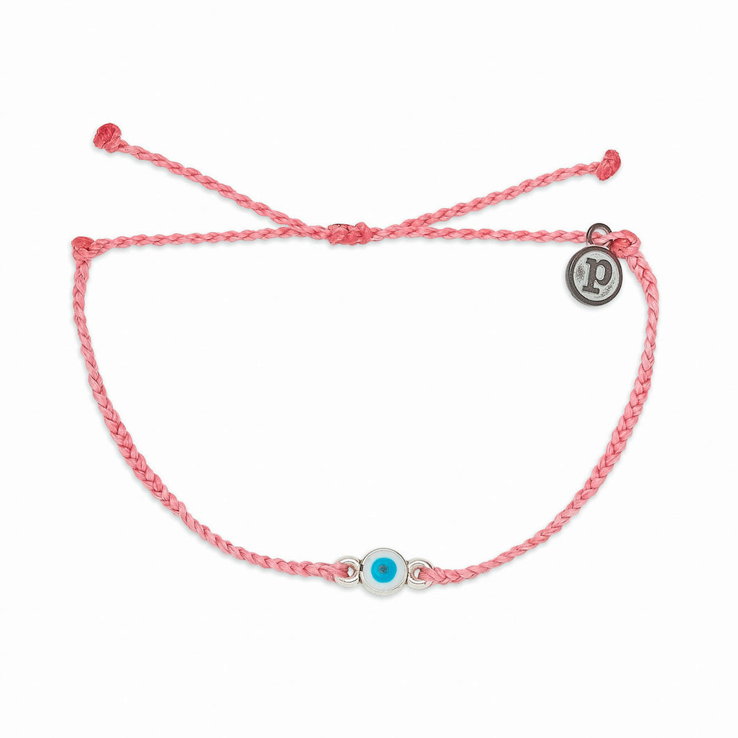 eye charm string bracelet