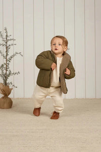 kids shearling zip jacket