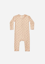 Load image into Gallery viewer, rib baby jumpsuit strawberries

