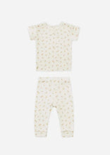 Load image into Gallery viewer, girls pointelle tee + legging ditsy
