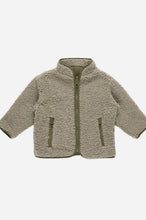 Load image into Gallery viewer, kids shearling zip jacket
