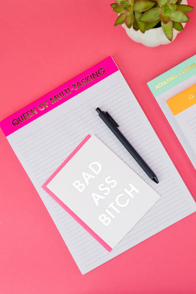 large notepad queen of multitasking