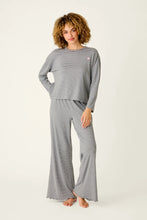 Load image into Gallery viewer, Cozy Stripe 2pc PJ Set

