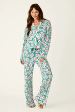 Load image into Gallery viewer, Stripe Mahjong Queen PJ Set

