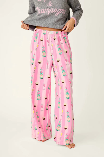 Cupcakes + Champagne Flannel Pant