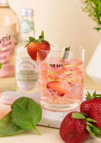 rocks glass - love family