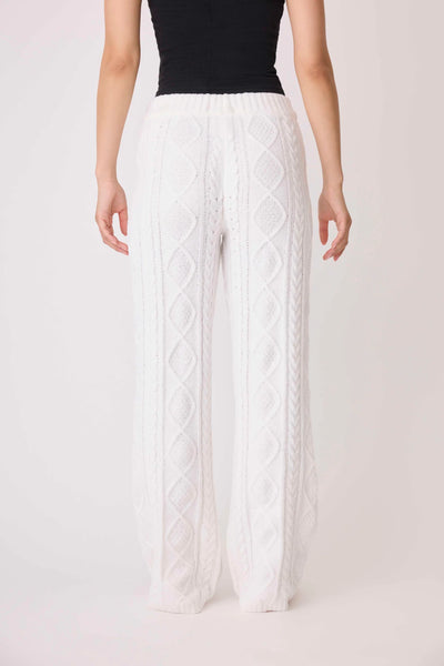 cozy cable crew pant