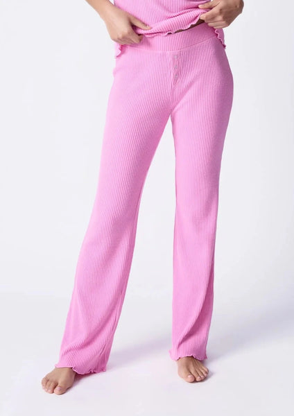 rib lounge pant