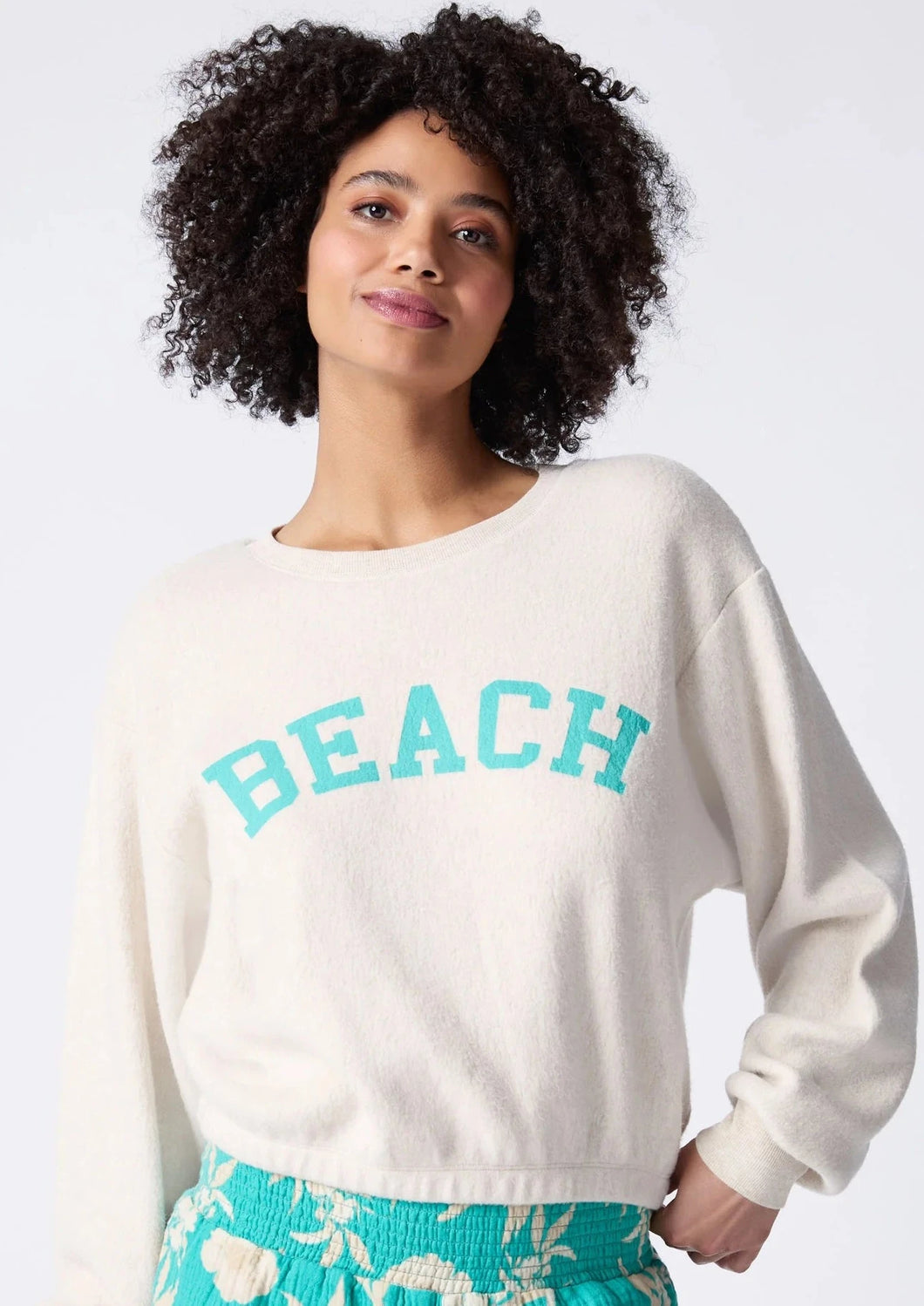 beach sweatshirt