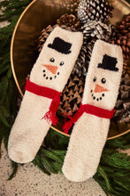 Load image into Gallery viewer, plush socks snowman
