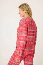 Load image into Gallery viewer, snowflake long sleeve top
