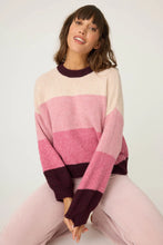 Load image into Gallery viewer, colorbloock stripe sweater
