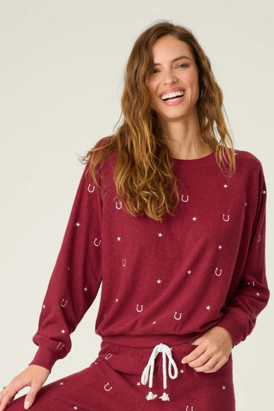 horseshoes cozy top