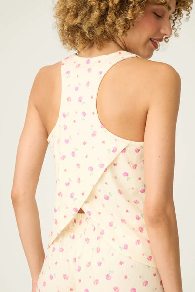 roses pointelle tank