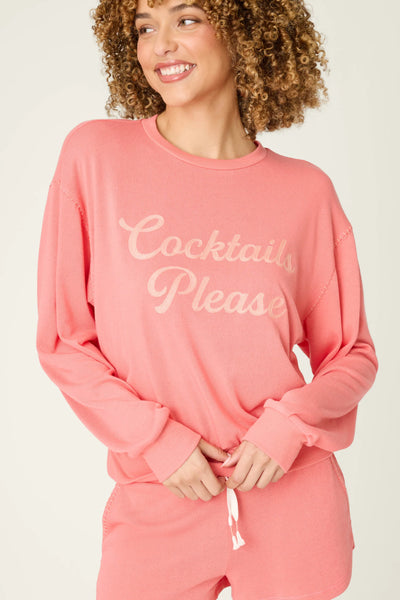 long sleeve cocktails tee