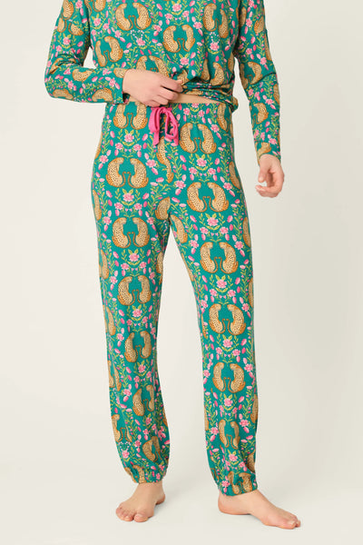cheetah lounge pant&nbsp;