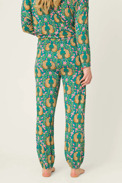 cheetah lounge pant&nbsp;