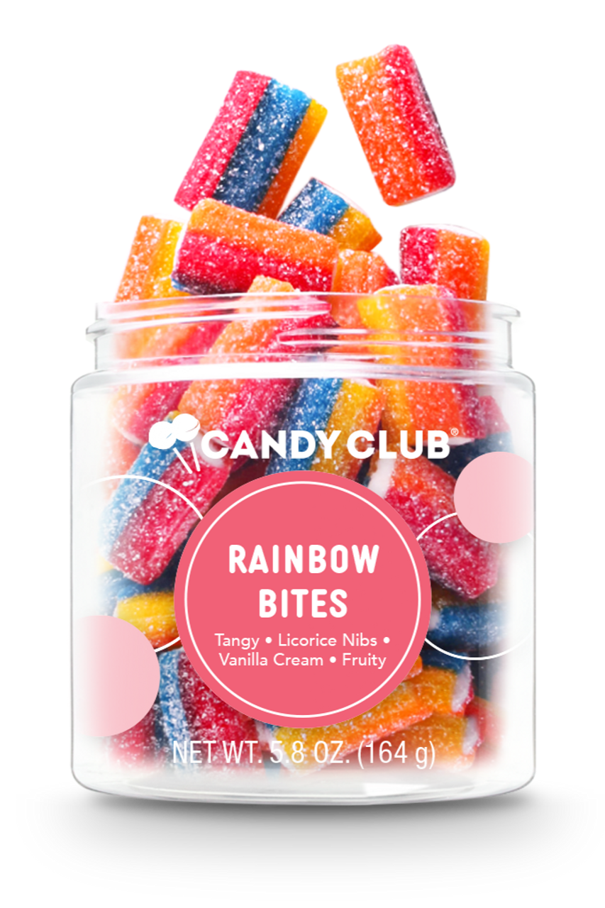 candy- rainbow bites