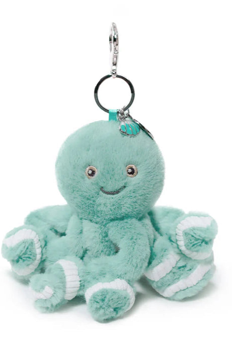 plush bag charm octopus