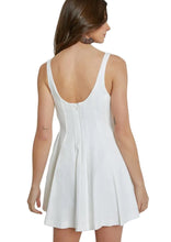Load image into Gallery viewer, sleeveless fit flare panel dress
