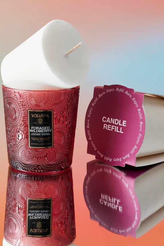 candle refill - wildberry