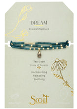 Load image into Gallery viewer, teardrop wrap bracelet jade
