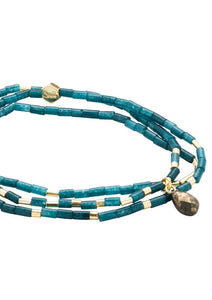 teardrop wrap bracelet jade