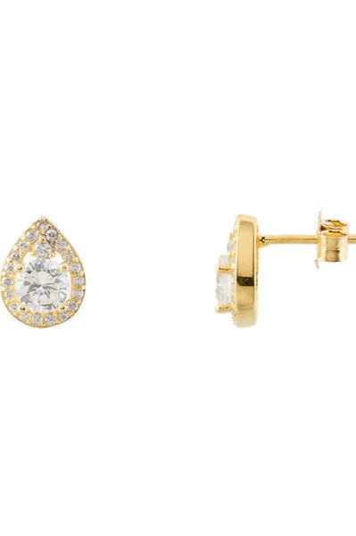 pear cz stud