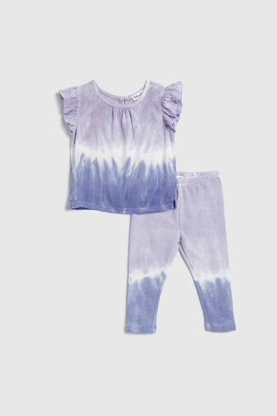 baby tie dye tank set
