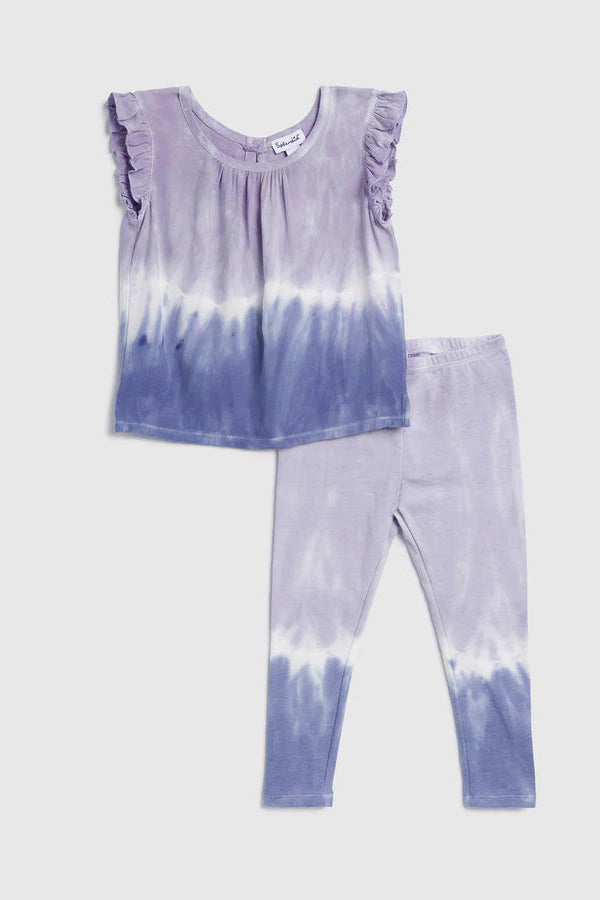 girls tie dye tank set