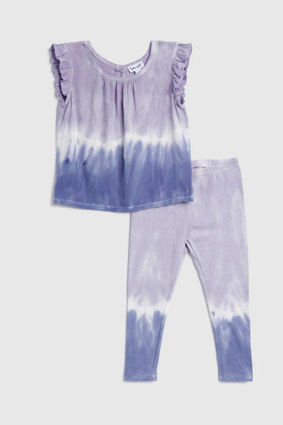 girls tie dye tank set