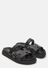 Load image into Gallery viewer, girls stud h band sandal
