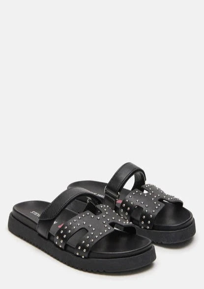 girls stud h band sandal