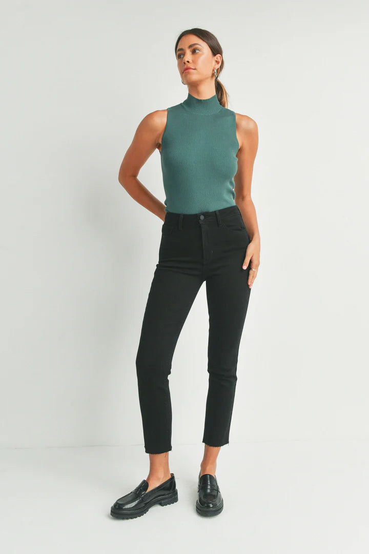 slender straight jean