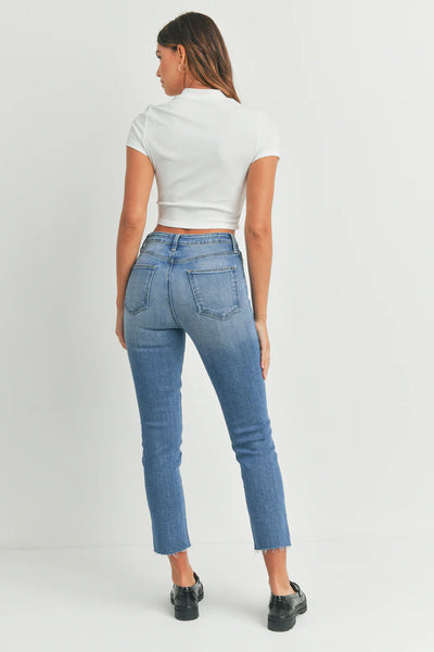 slim straight jean