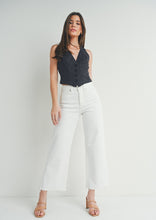 Load image into Gallery viewer, slim wide leg jean 

