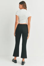 Load image into Gallery viewer, crop flare jean
