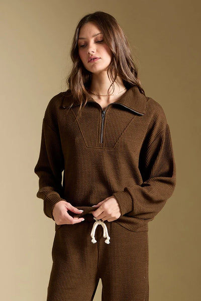 Knit 1/2 Zip Pullover