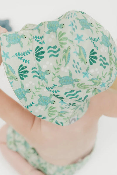boys turtles reversible bucket hat