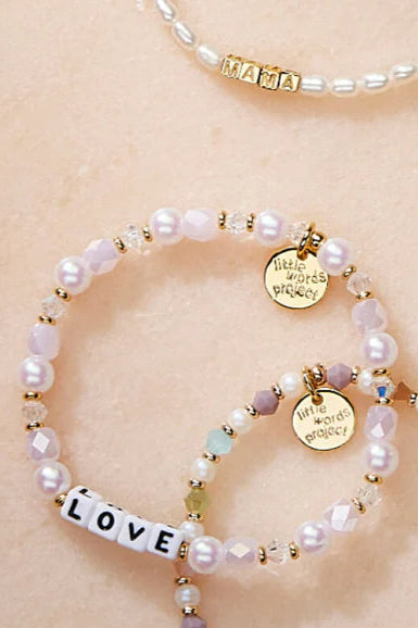 bead bracelet love