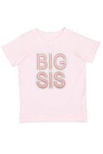Load image into Gallery viewer, girls big sis patch tee
