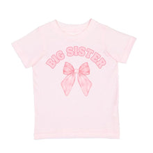 Load image into Gallery viewer, big sister bow t shirt
