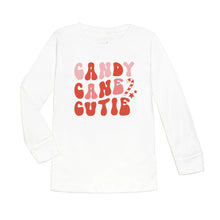 Load image into Gallery viewer, girls candy cane tee
