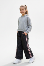 Load image into Gallery viewer, Tween strip track pant grey
