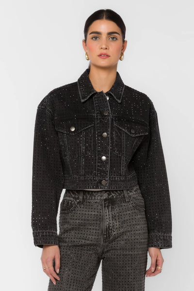 Studded Denim Jacket